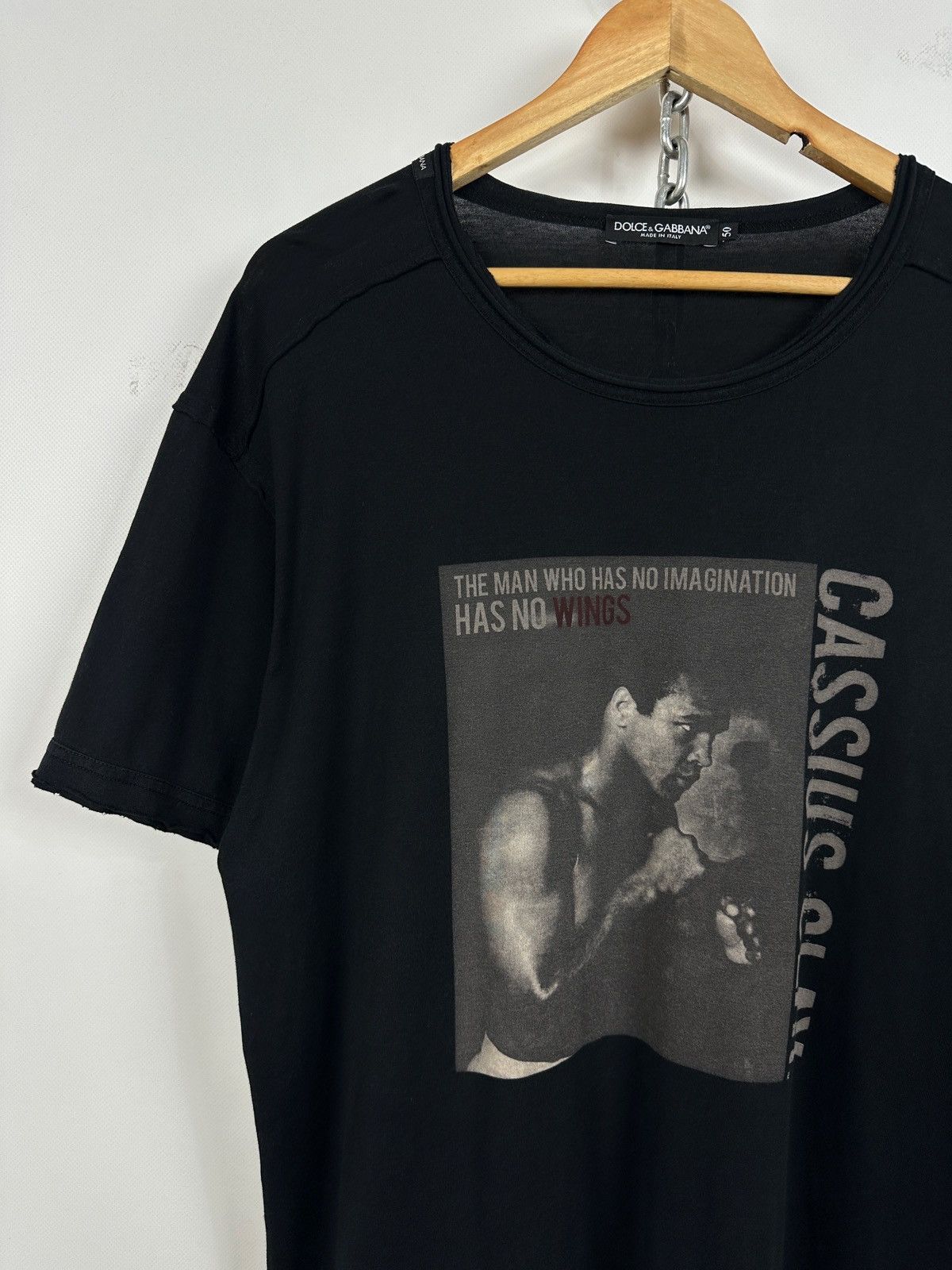 Dolce & Gabbana Dolce & Gabbana Muhammad Ali Cassius Clay T-Shirt Size US L / EU 52-54 / 3 - 3 Thumbnail