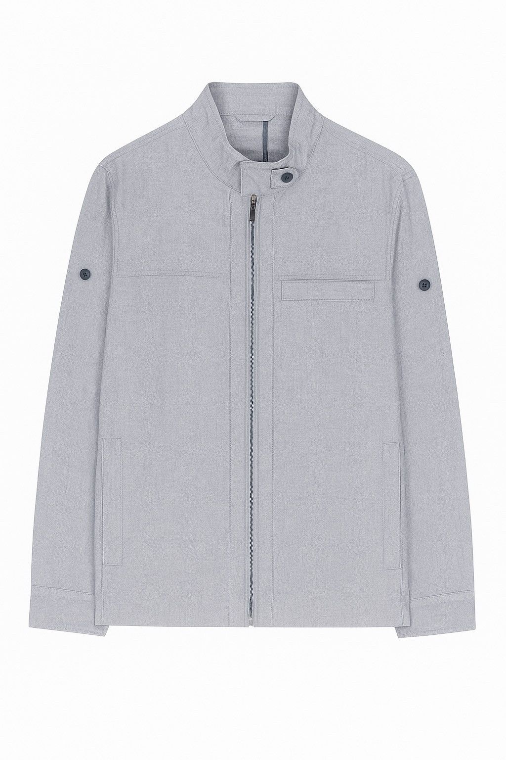 Kansai Yamamoto Vintage SISSY by Kansai Yamamoto Gray Cotton Zip Jacket Size US L / EU 52-54 / 3 - 1 Thumbnail