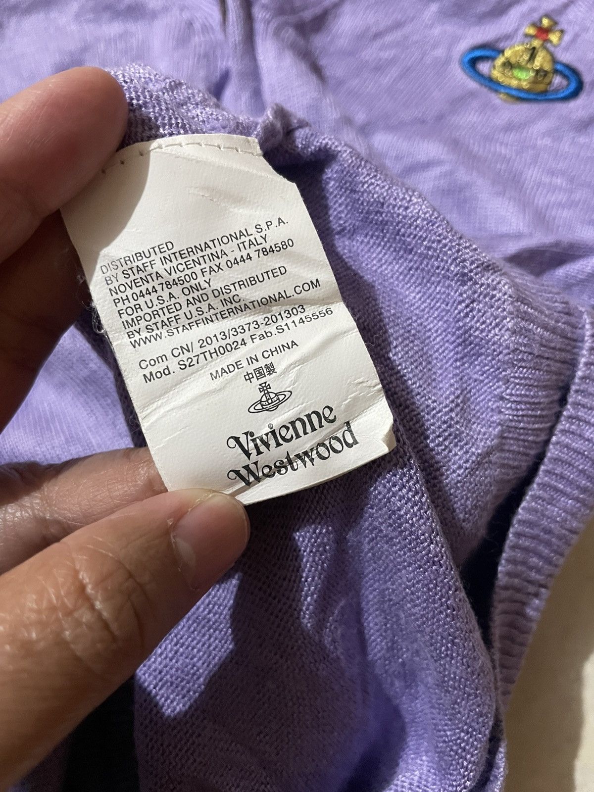 Vivienne Westwood PURPLE CARDY VIVIENNE WESTWOOD Size M / US 6-8 / IT 42-44 - 6 Thumbnail