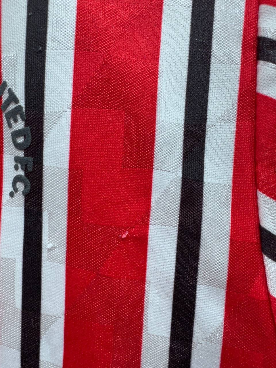 Umbro Sheffield United Umbro 1990/92 Home Football Shirt Size US L / EU 52-54 / 3 - 10 Thumbnail
