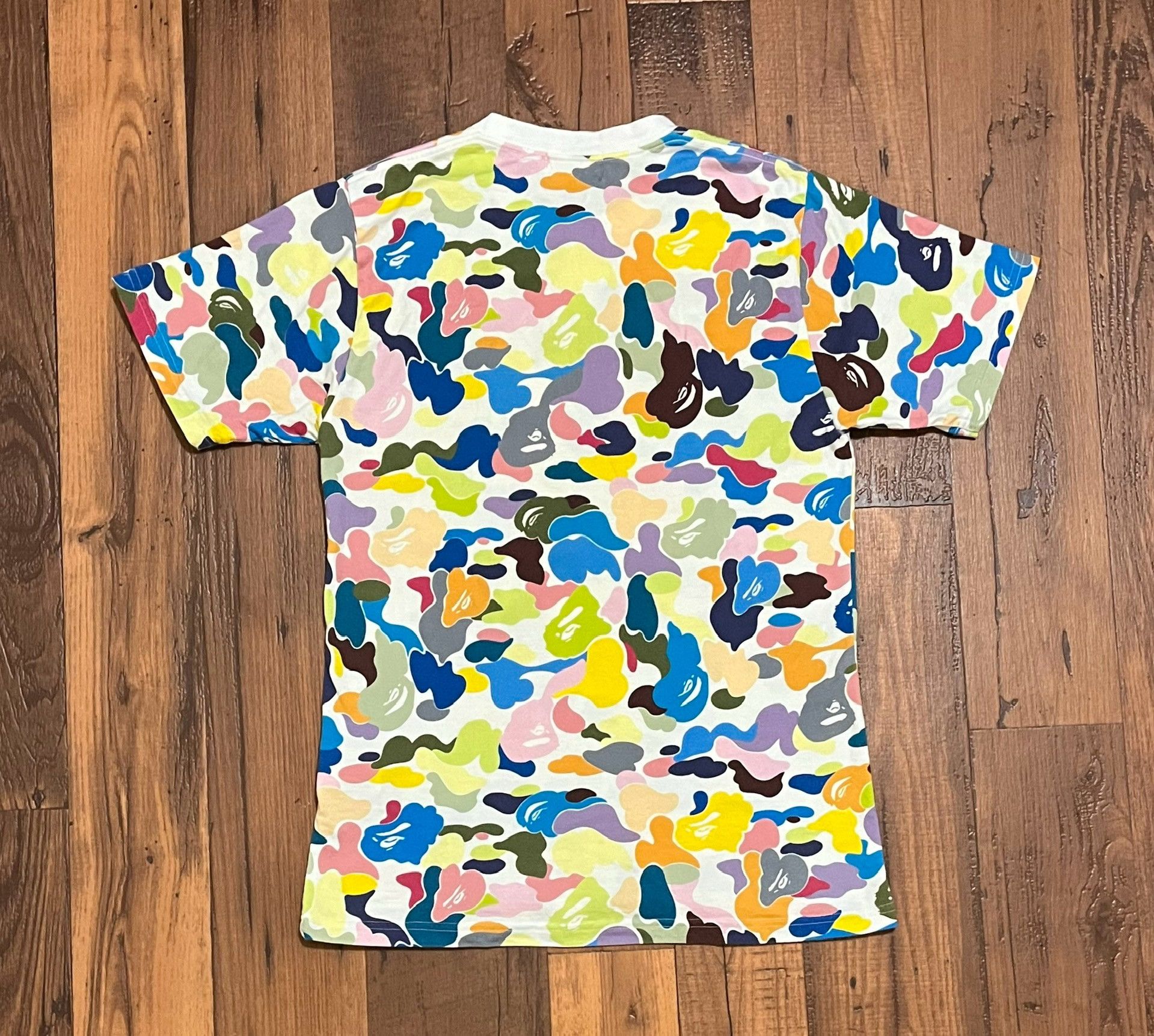Bape Bape camo tee shirt Size US M / EU 48-50 / 2 - 2 Thumbnail