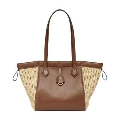 Fendi o1s1wg111025 Size: OS / Origami Medium Bag in Brown Size ONE SIZE - 1 Thumbnail