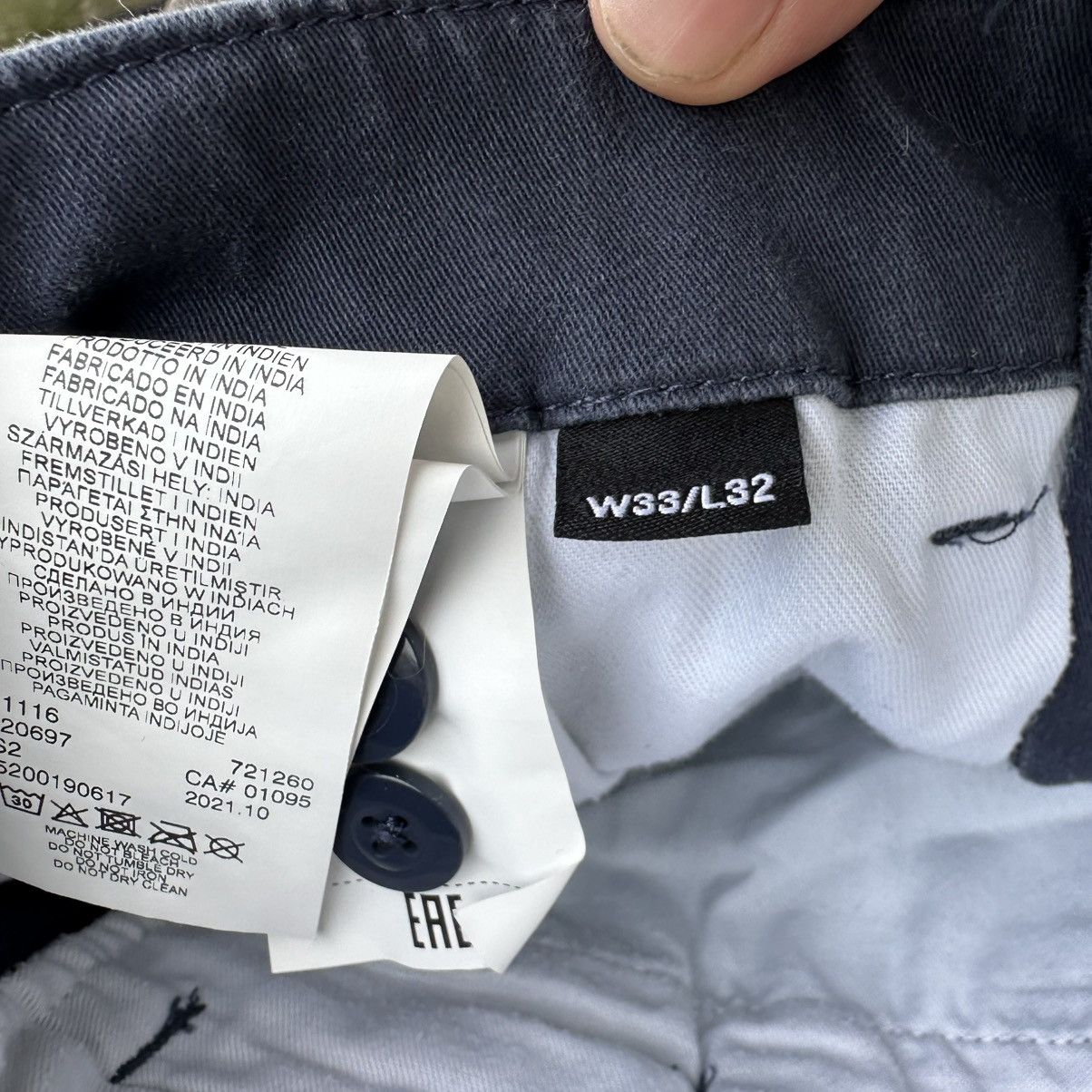 Dickies × Japanese Brand Vintage Japanese Style Dickies Pants W33xL32 Work Wear Size US 33 - 7 Thumbnail