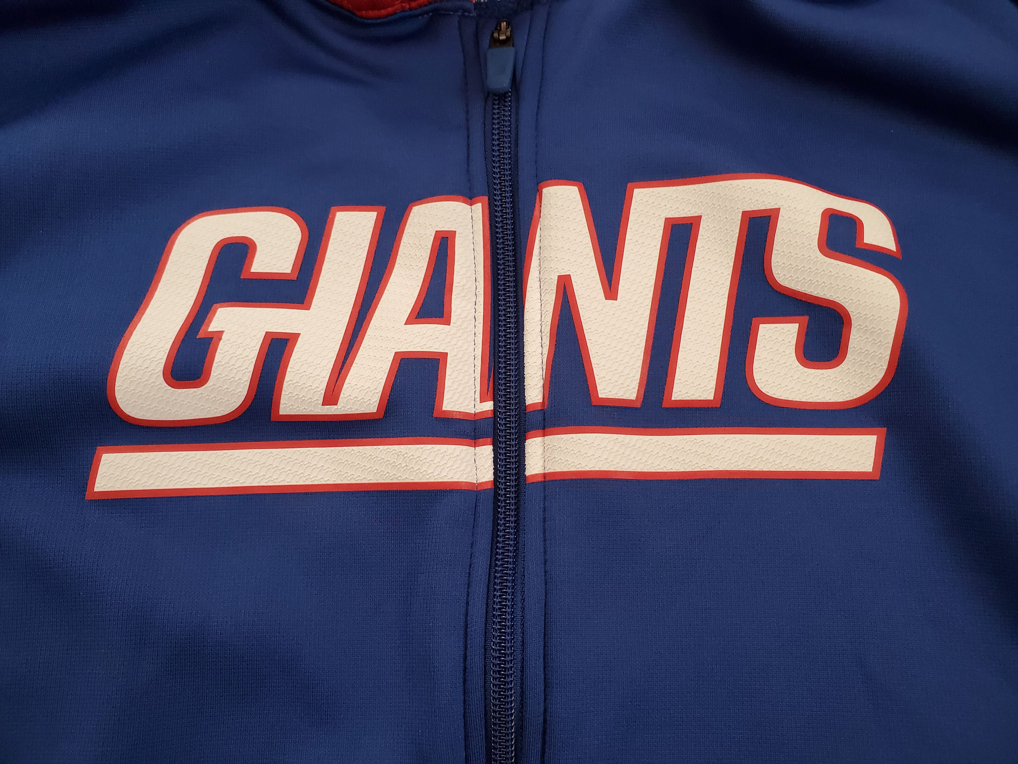 Nike Nike New York Giants NFL Therma-FIT Full Zip Hoodie Size US XL / EU 56 / 4 - 2 Thumbnail