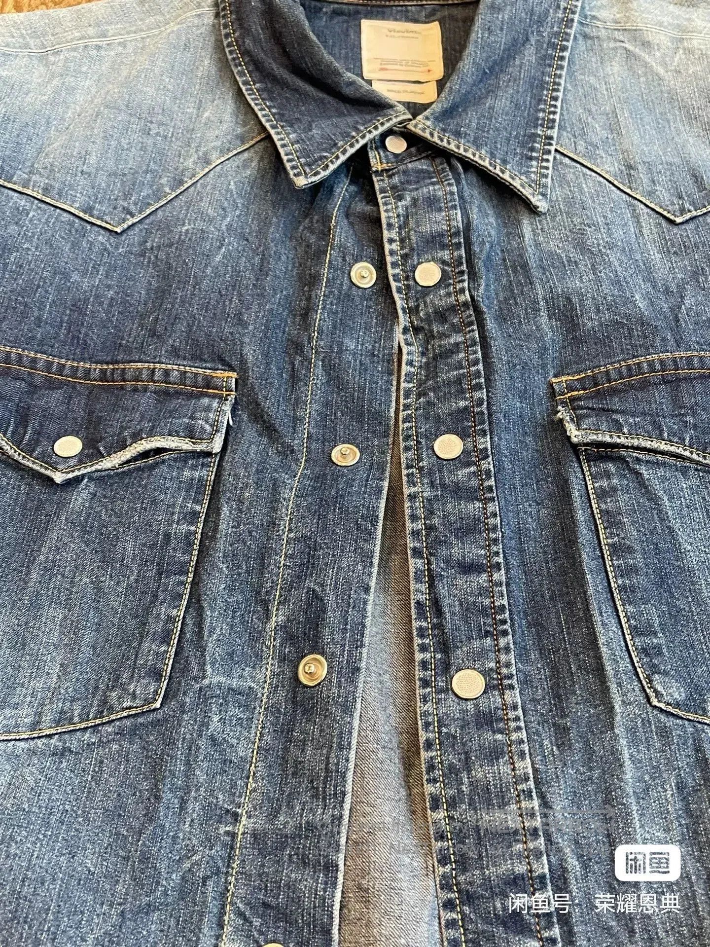 Visvim visvim 19AW Bandito Dry Denim Shirt. Size US M / EU 48-50 / 2 - 4 Thumbnail