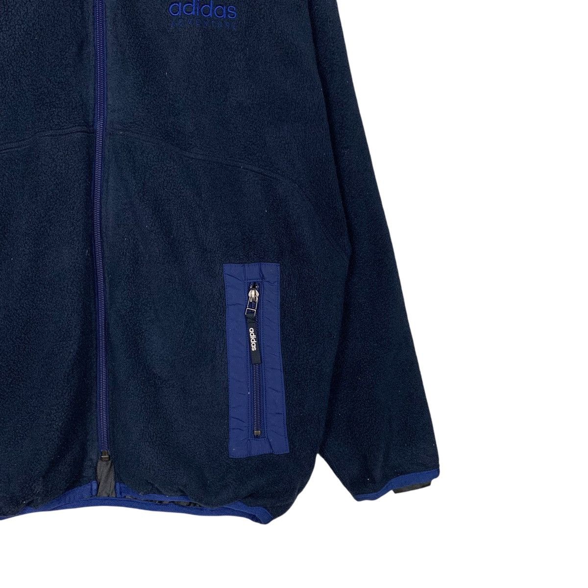 Adidas ADIDAS ADVENTURE Turtleneck Zipper Fleece Jacket #2381-C107 Size US L / EU 52-54 / 3 - 4 Thumbnail
