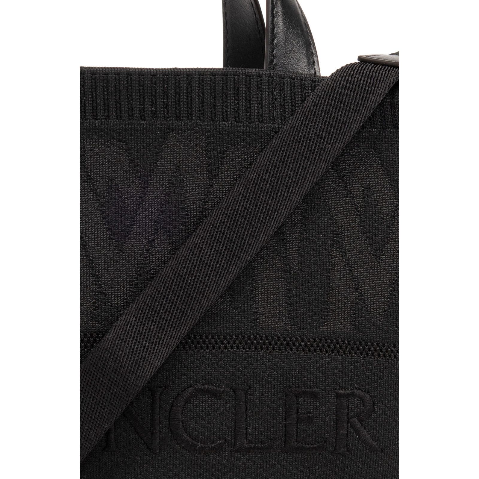 Moncler MONCLER Mini Knot Black Top Handle Bag New Size ONE SIZE - 5 Thumbnail