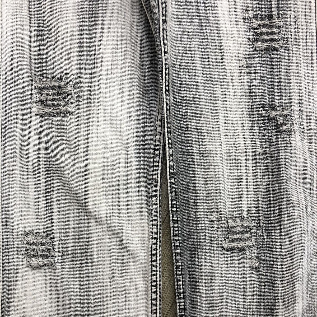Tornado Mart 2000s Tornado Mart Style Bleached Punk Distressed Jeans Size US 34 / EU 50 - 4 Thumbnail