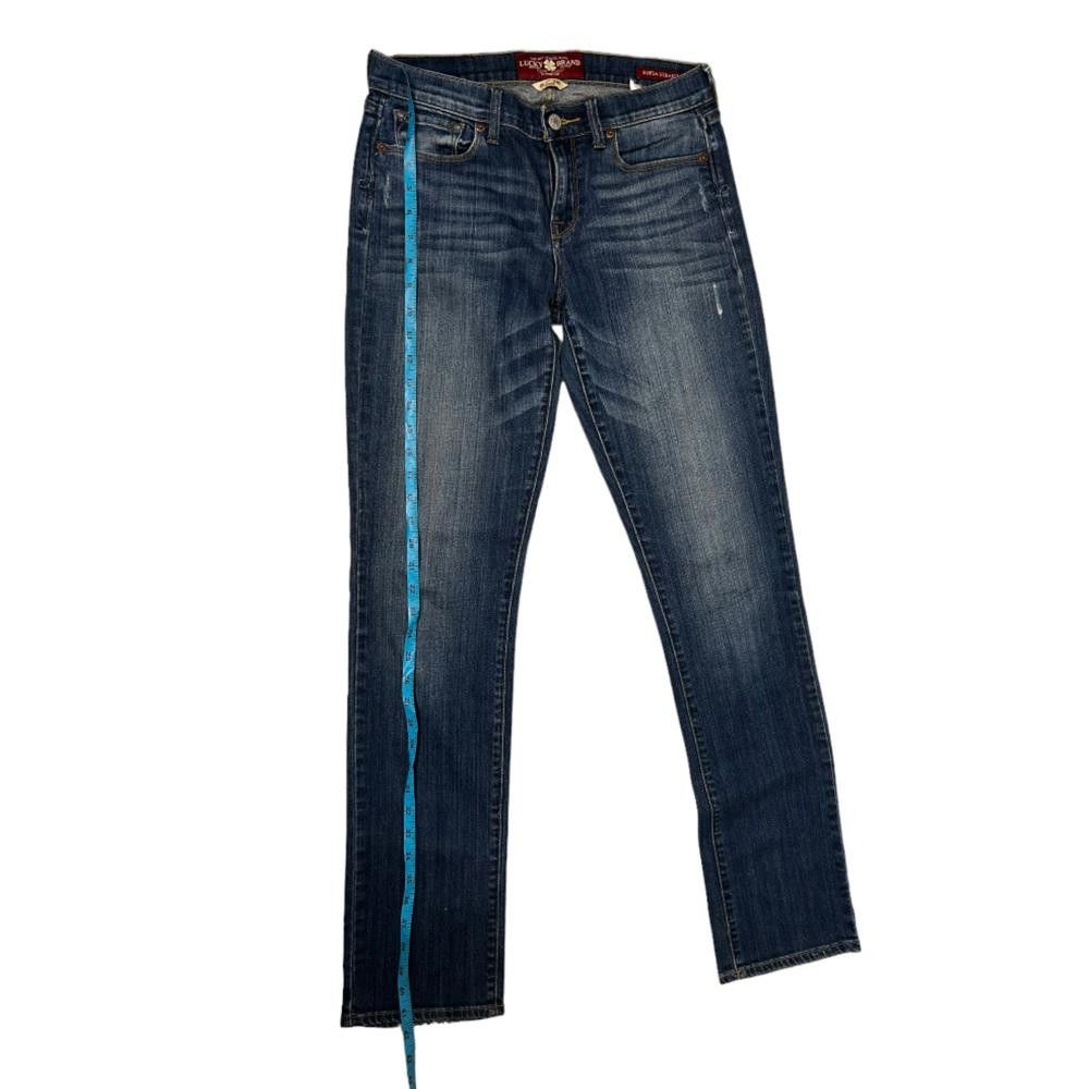 Lucky Brand Lucky Brand l Sofia Straight Leg Medium Wash Jeans Size 28L Size 28" / US 6 / IT 42 - 4 Thumbnail