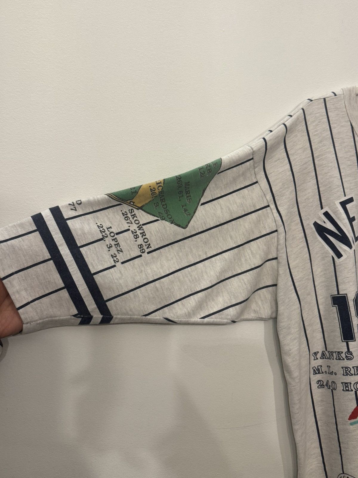 Other 80s Long Gone New York Yankees 1961 World Champions Tee Size US XL / EU 56 / 4 - 4 Thumbnail