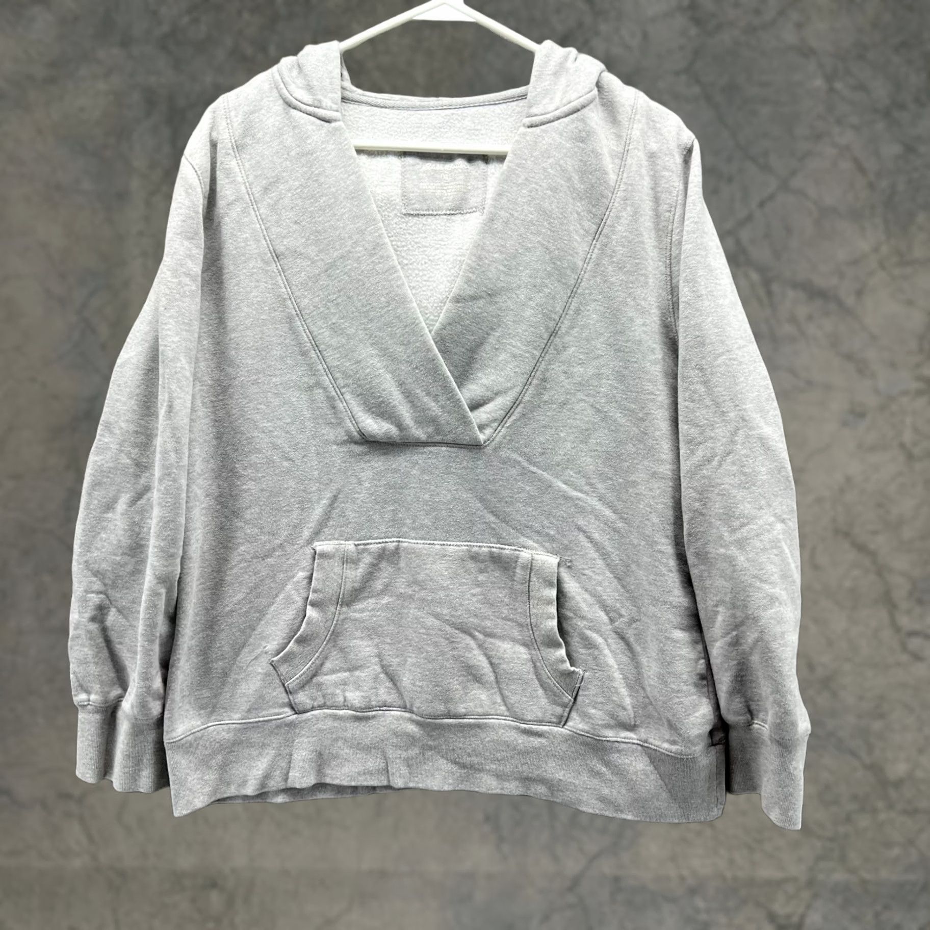 Eddie Bauer VINTAGE Eddie Bauer Sweater Womens XL Gray Pullover Fleece Cardigan Hooded Size XL / US 12-14 / IT 48-50 - 1 Thumbnail