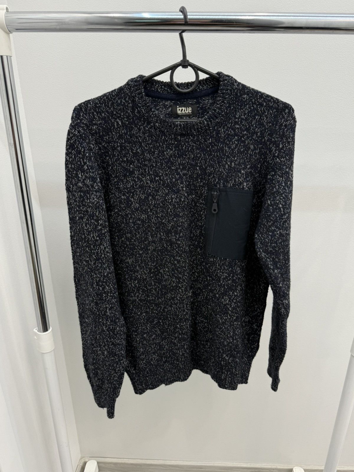 izzue Izzue Japanese Pocket Knit Sweater Size US M / EU 48-50 / 2 - 1 Thumbnail