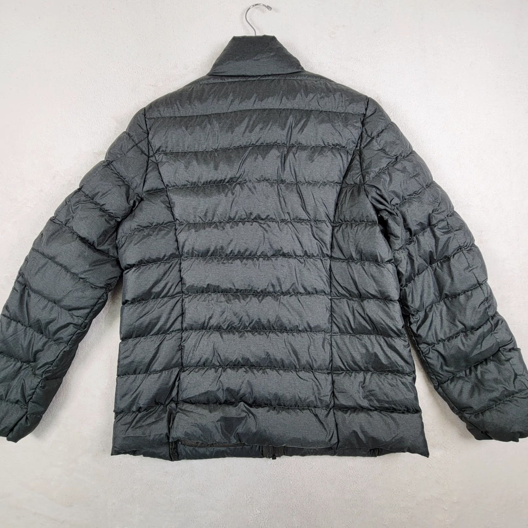 Eddie Bauer Eddie Bauer Women's Size Large Puffer Jacket Gray Full Zip Down Filled Size L / US 10 / IT 46 - 4 Thumbnail