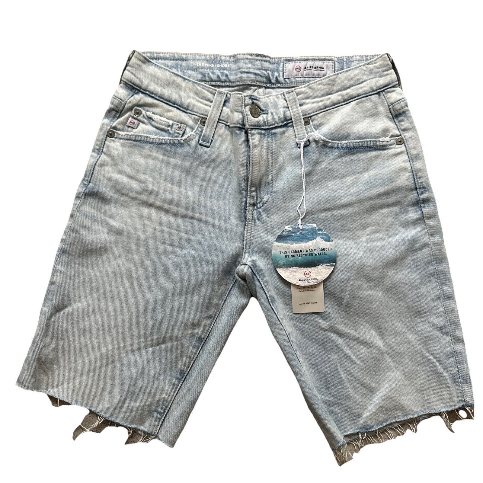 AG Adriano Goldschmied AG Adriano Goldschmied Relaxed Skinny The Nikki Shorts 24R Size 24" / US 00 / IT 34 - 1 Thumbnail