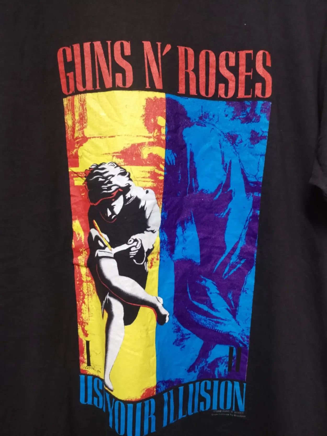 Metallica Guns N Roses Use Your Illusion 1992 band vintage tee size XL Size US S / EU 44-46 / 1 - 3 Thumbnail