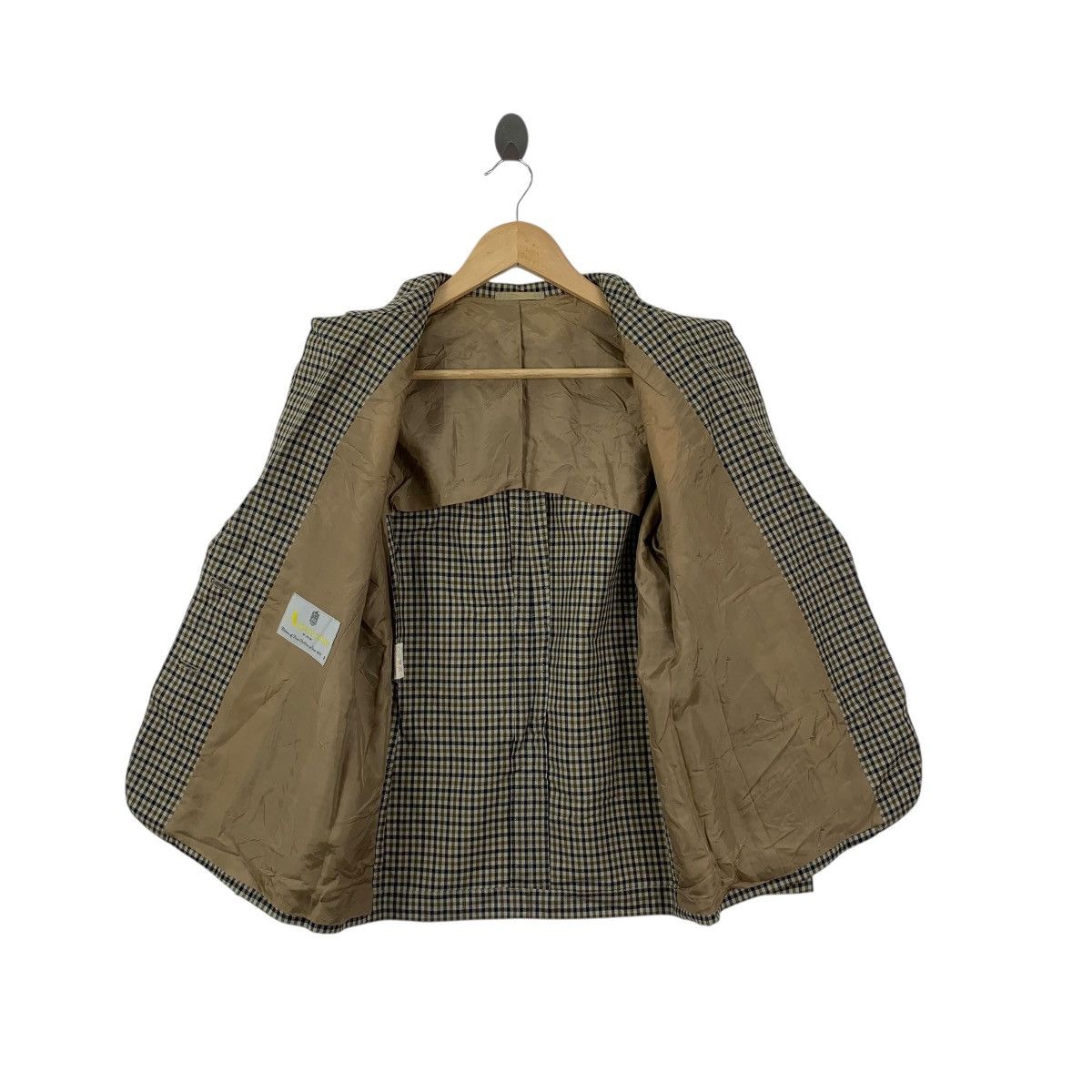 Aquascutum Vintage AQUASCUTUM LONDON Nova Checks Pattern Blazer Jacket Size S / US 4 / IT 40 - 7 Thumbnail