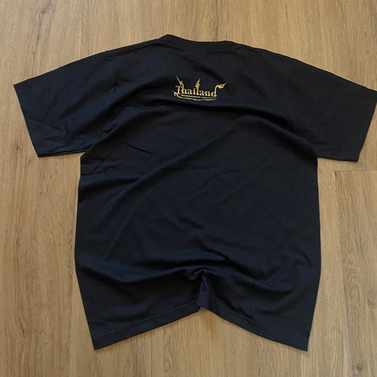 Other UK Black cotton Thailand tiger t-shirt God Vintage y2k Size US M / EU 48-50 / 2 - 2 Thumbnail