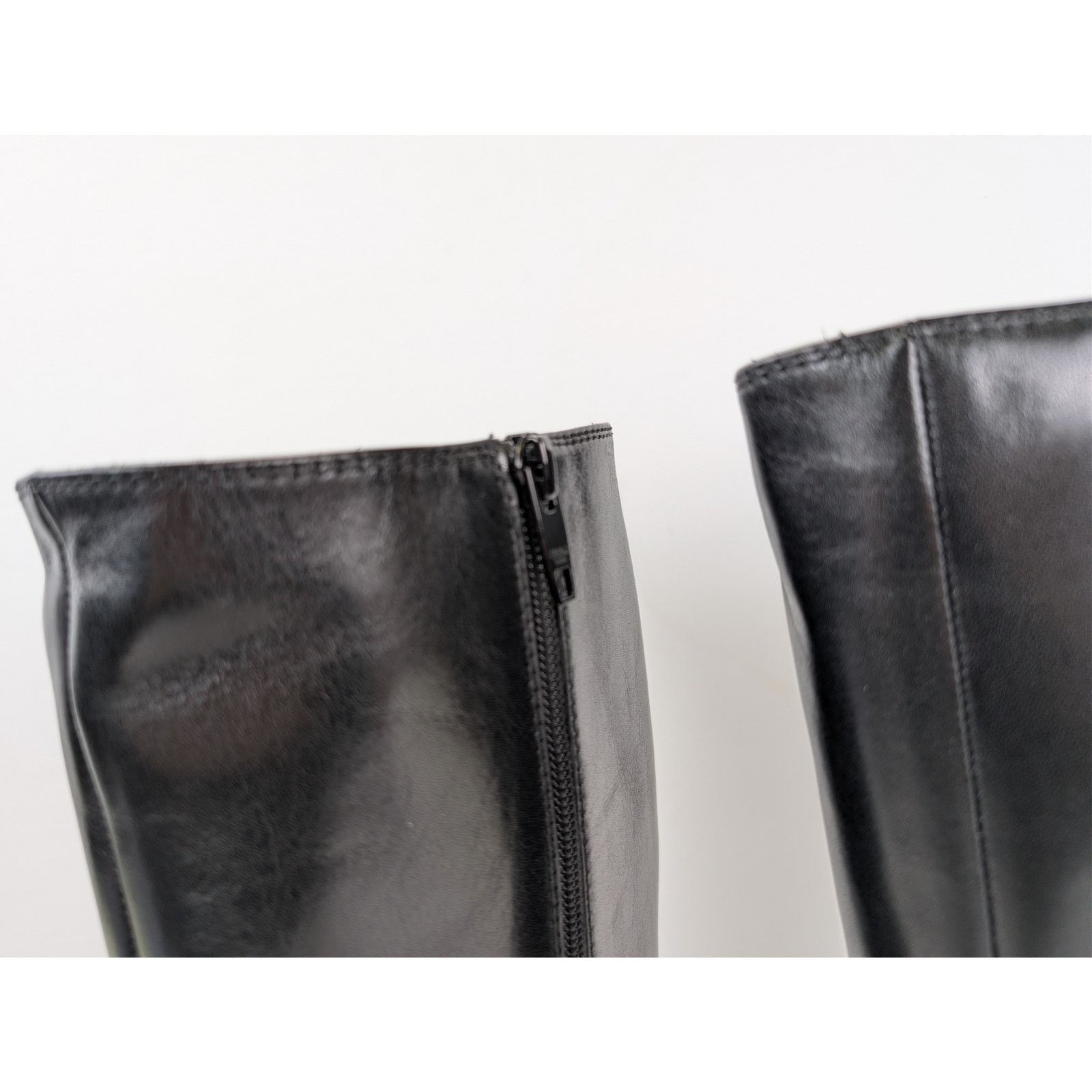 Celine o1rshd1 Bulky Zipped Boots leather with Triomphe signature Size US 9 / IT 39 - 9 Thumbnail