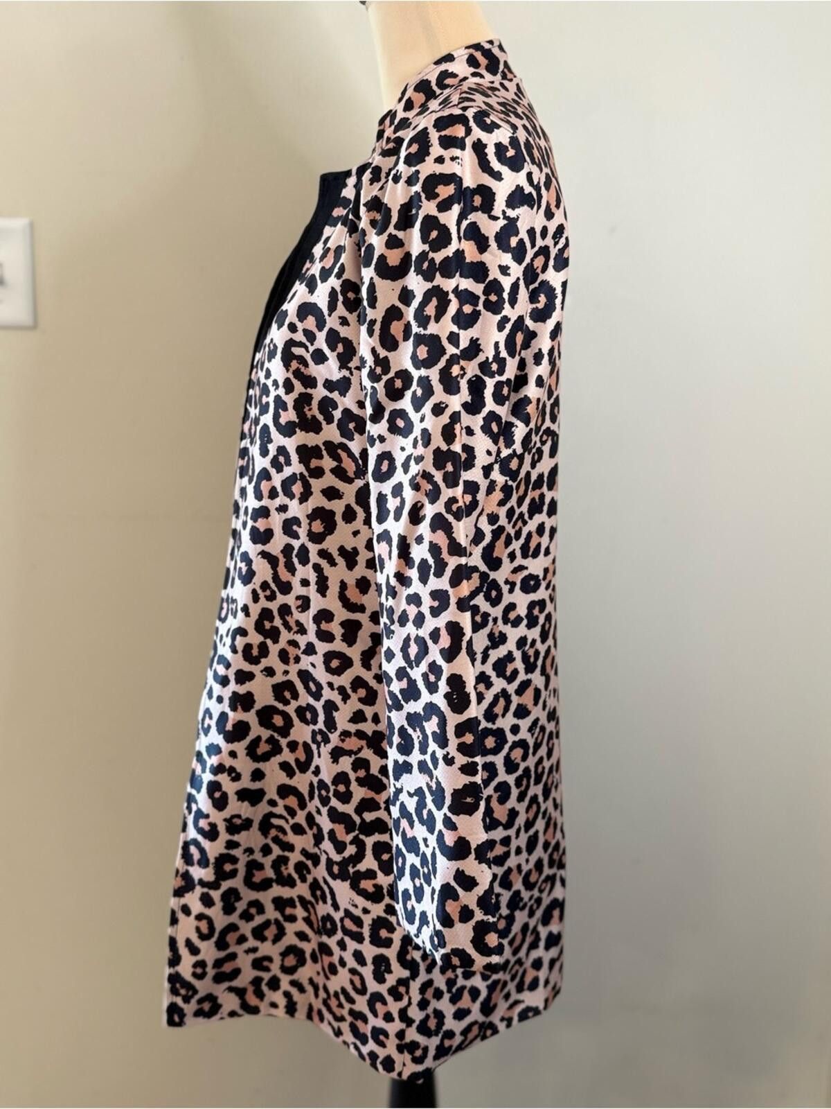 Other Leopard print chic open front lightweight jacket SZ SM Size S / US 4 / IT 40 - 8 Thumbnail