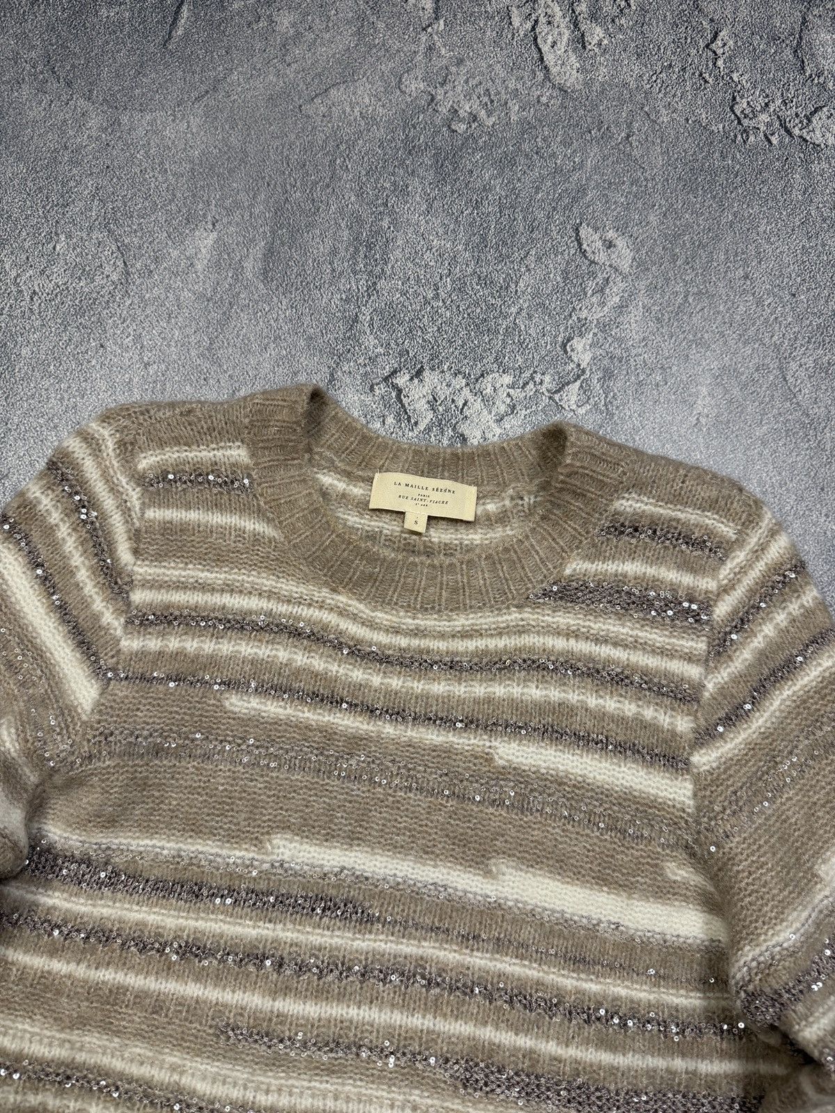 Sezane Sezane Crazy Sweater Wool Knit Size S / US 4 / IT 40 - 5 Thumbnail