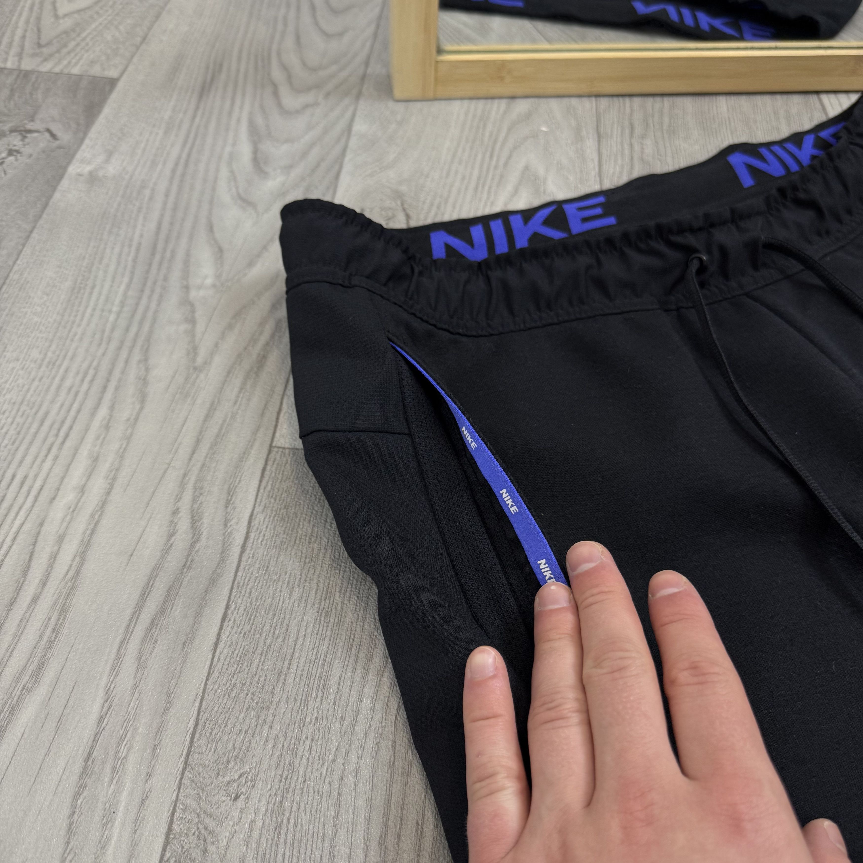 Nike Nike Dri-Fit Black Joggers Track Pants Size US 32 / EU 48 - 9 Thumbnail