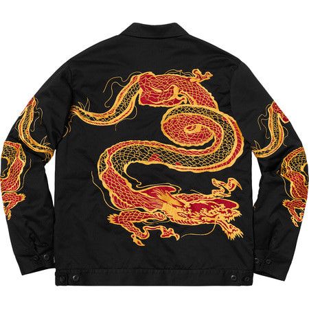 Supreme dragon embroidered jacket Size US M / EU 48-50 / 2 - 3 Thumbnail