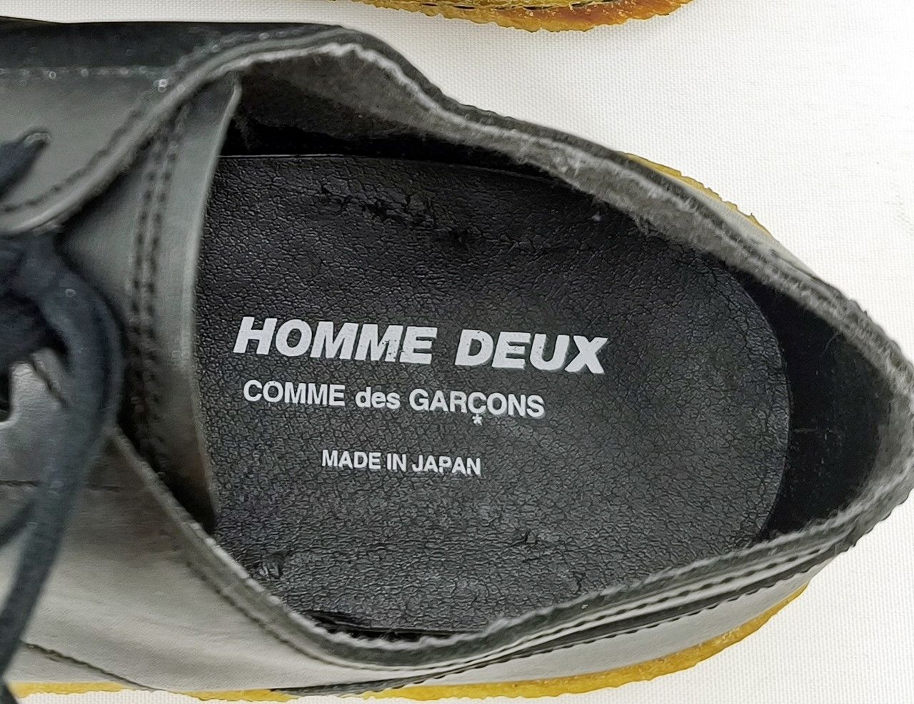 Comme des Garcons new COMME DES GARCONS Homme Deux rubber sole shoes Size US 8 / EU 41 - 2 Thumbnail