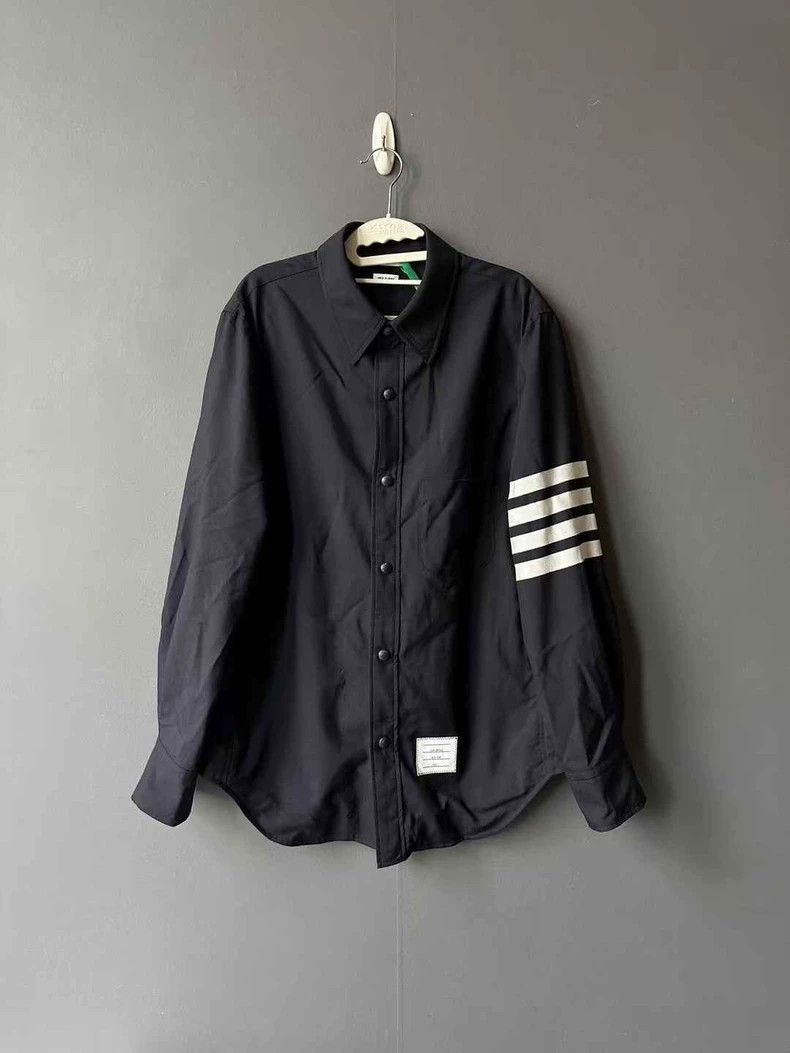 Thom Browne Thom Browne A wool cardigan jacket Size US S / EU 44-46 / 1 - 1 Thumbnail