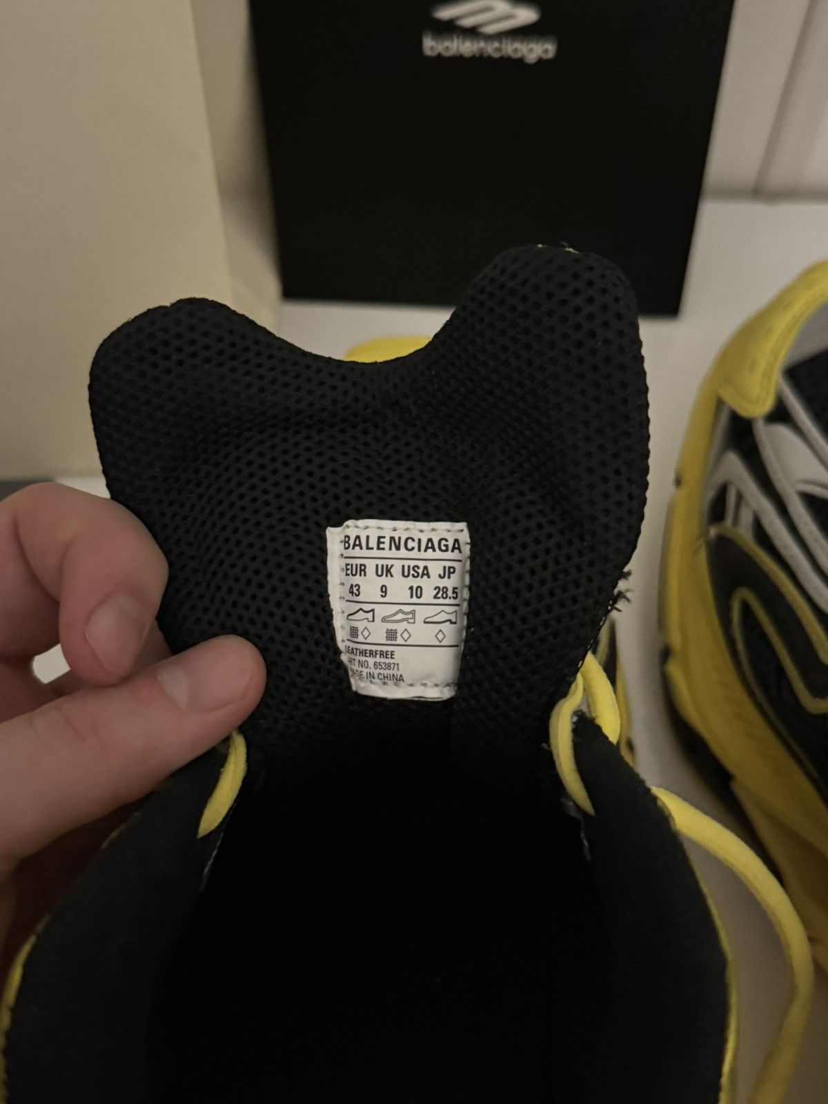 Balenciaga ✅Balenciaga X-Pander black yellow 43 Size US 9 / EU 42 - 7 Thumbnail