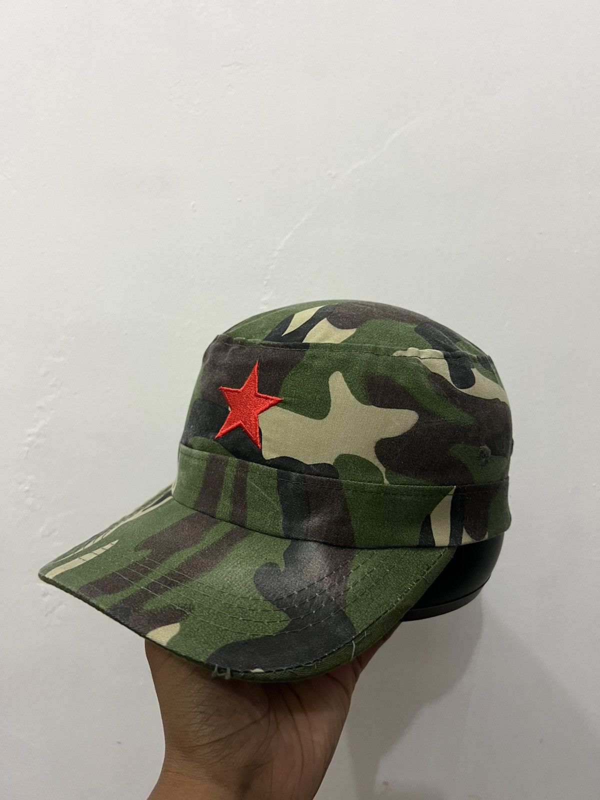Vintage Vintage Military Camouflage Patrol Cap Size ONE SIZE - 2 Thumbnail