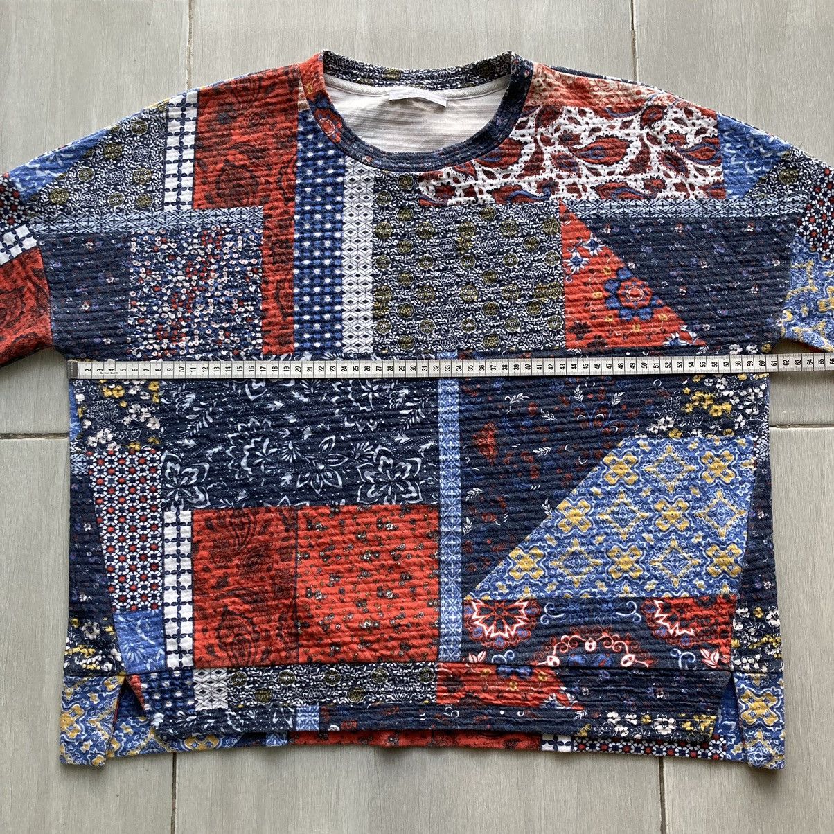 Zara Zara Patchwork Style Details Batik Style Kapital Boro Style Size M / US 6-8 / IT 42-44 - 22 Thumbnail