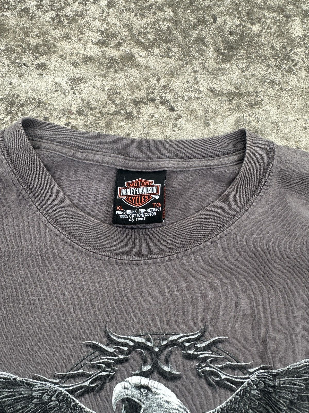 Harley Davidson × Vintage Vintage Harley Davidson Gasoline Alley Logo 2004 Rare Canada Size US XL / EU 56 / 4 - 7 Thumbnail
