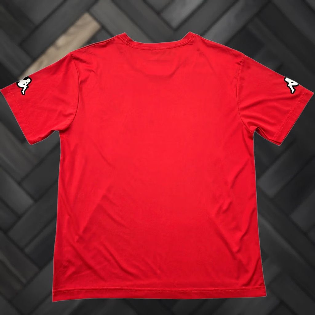 Kappa Kappa Men’s Red Omini Logo T-Shirt Large Kappa4Football Shirt Mens XS? Size US L / EU 52-54 / 3 - 1 Thumbnail