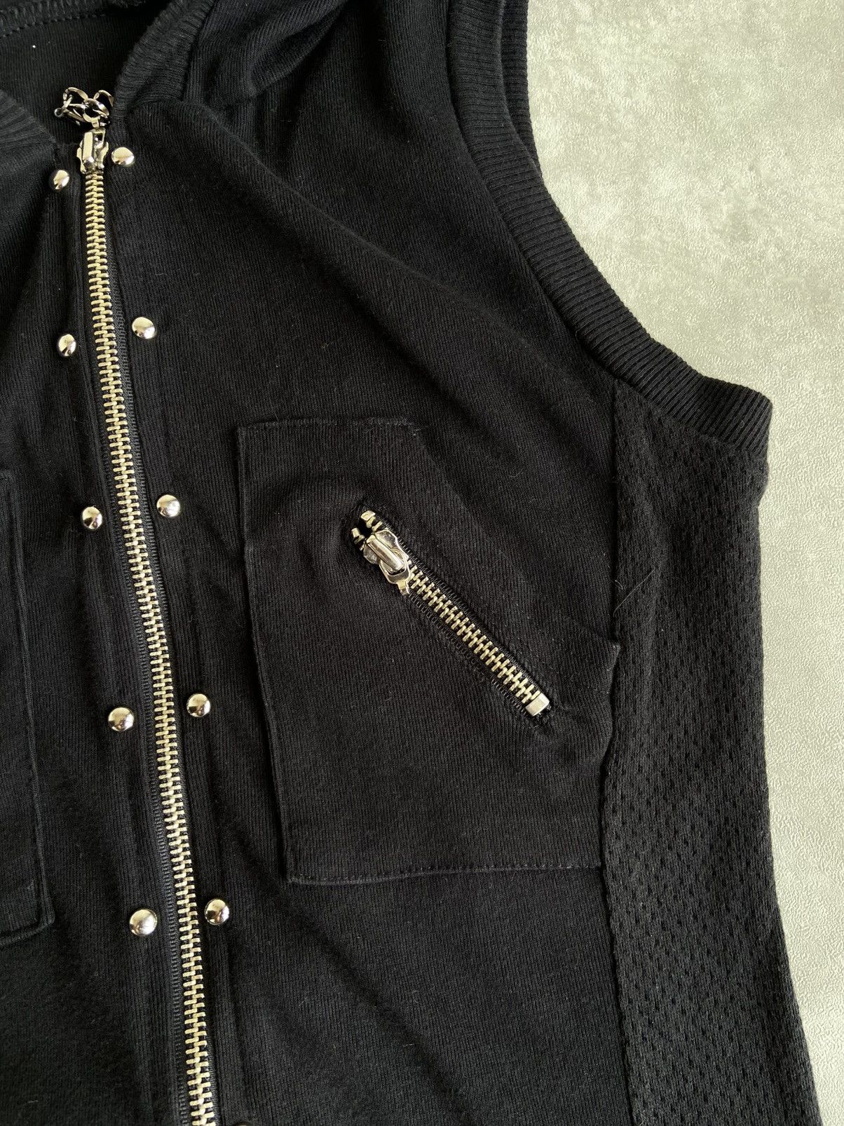 If Six Was Nine Vintage Y2K Sleeves Hoodie Chrome Punk Style Size US M / EU 48-50 / 2 - 9 Thumbnail