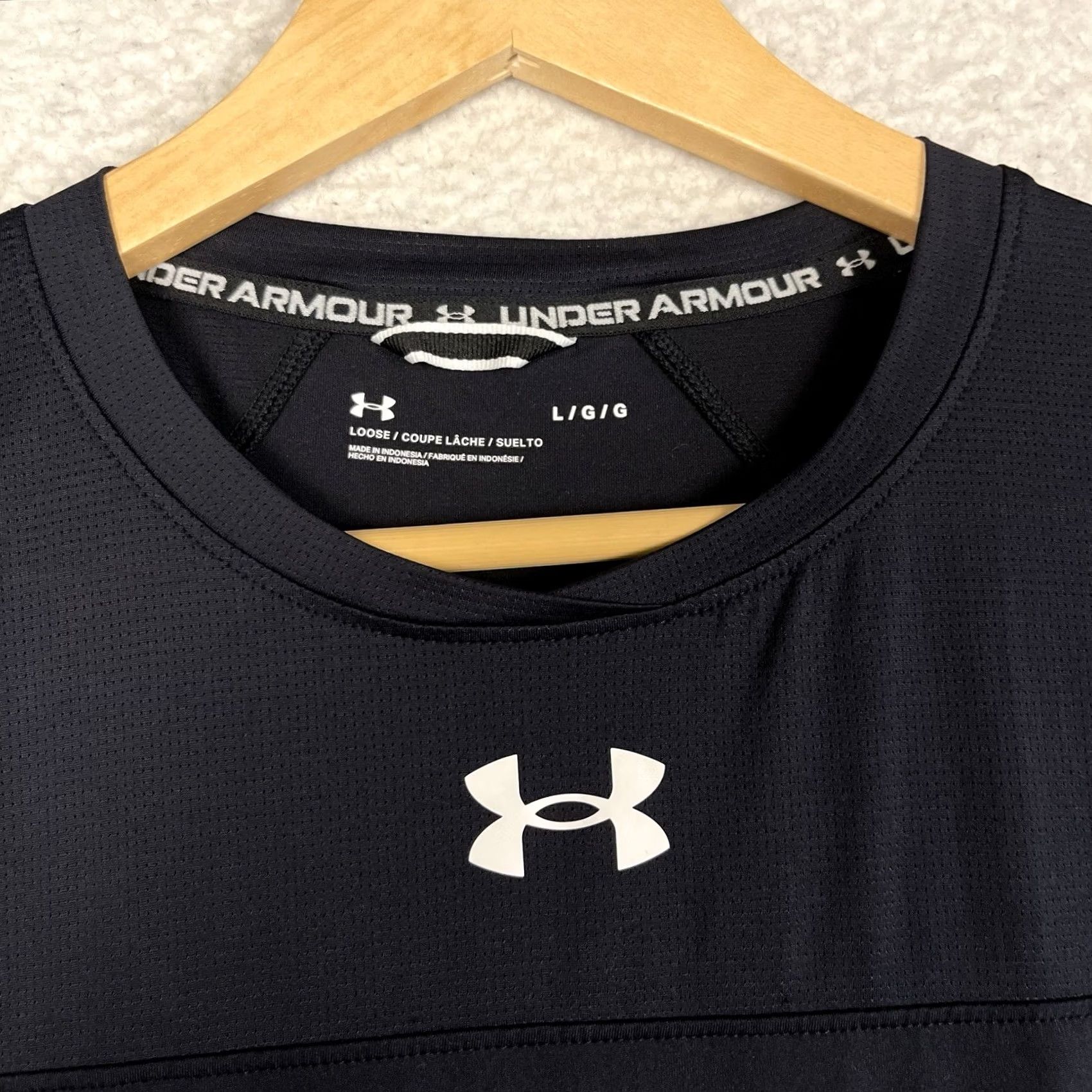 Under Armour Under Armour Plum DAWG Class Shirt Large Black Mens Size US L / EU 52-54 / 3 - 2 Thumbnail