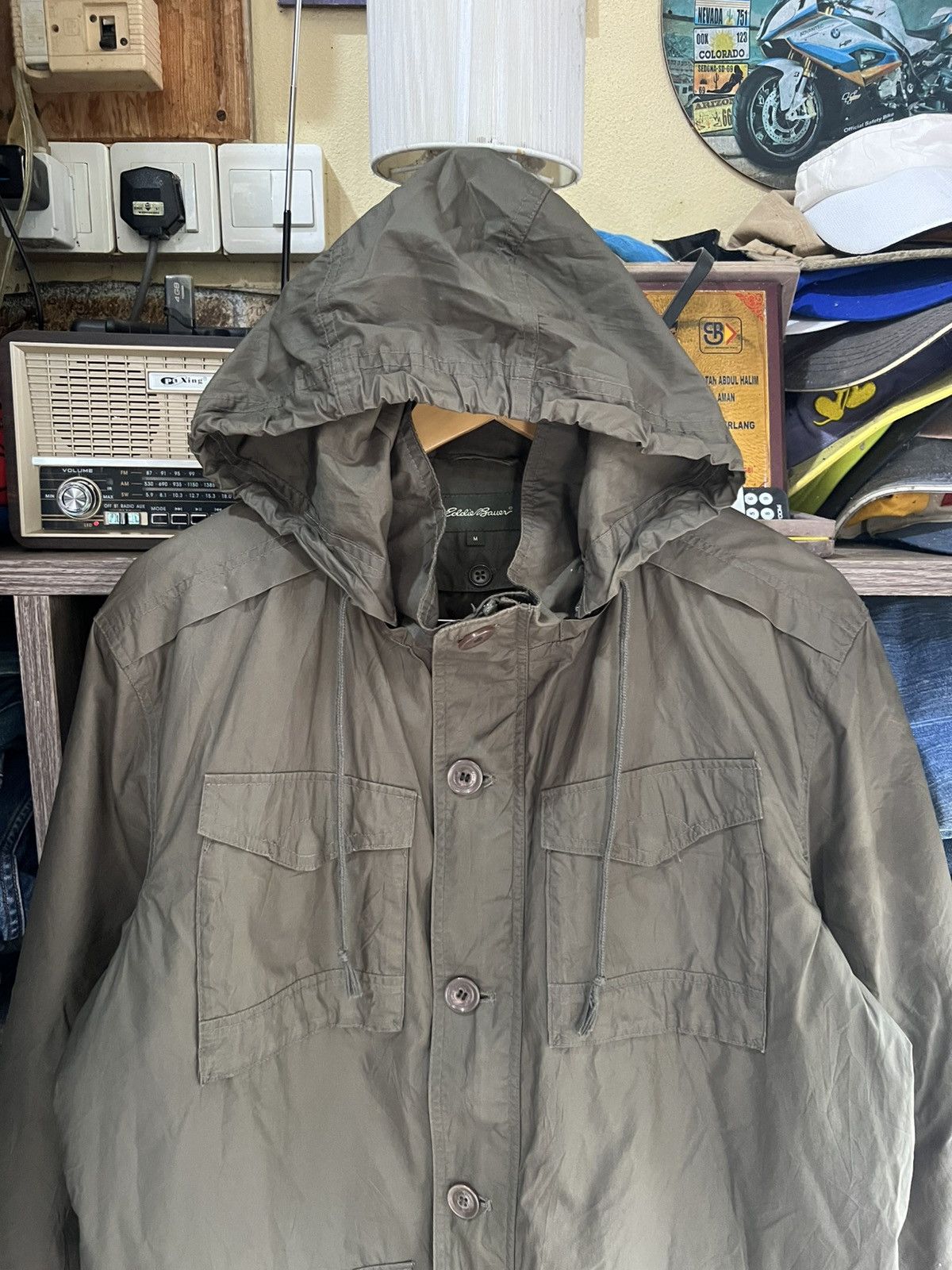 Eddie Bauer 🔥Eddie Bauer Jacket With Hoodie Size US M / EU 48-50 / 2 - 4 Thumbnail