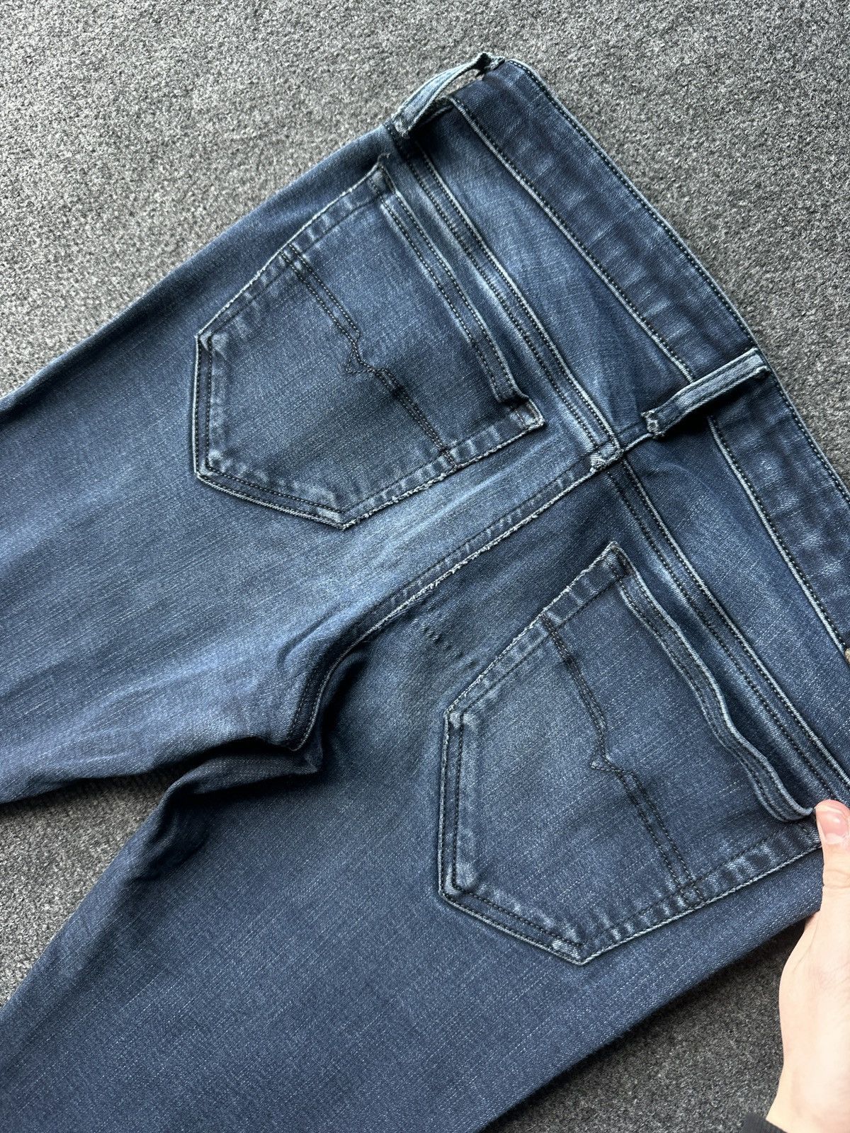 Diesel 🚨 DIESEL IFSIXWASNINE JEANS DENIM RARE Y2K FIT GOTHIC PUNK Size 29" - 14 Thumbnail