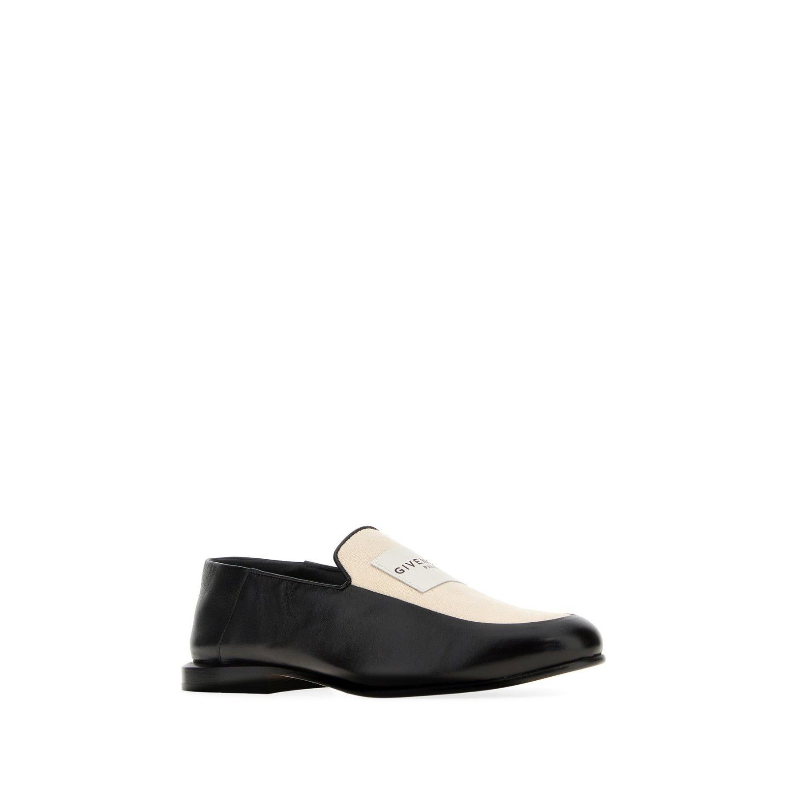 Givenchy GIVENCHY Label Two Tone Black White Leather Loafers New & Au Size US 7 / IT 37 - 2 Thumbnail