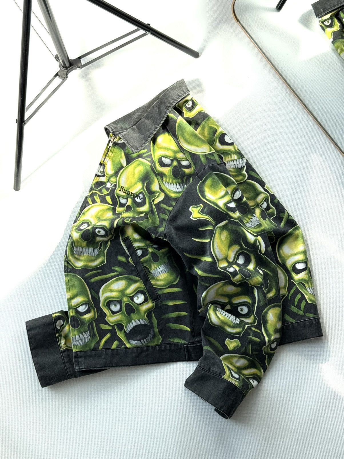 Supreme Archive Supreme Skull Pile Washed Work Jacket Affliction Size US M / EU 48-50 / 2 - 1 Thumbnail