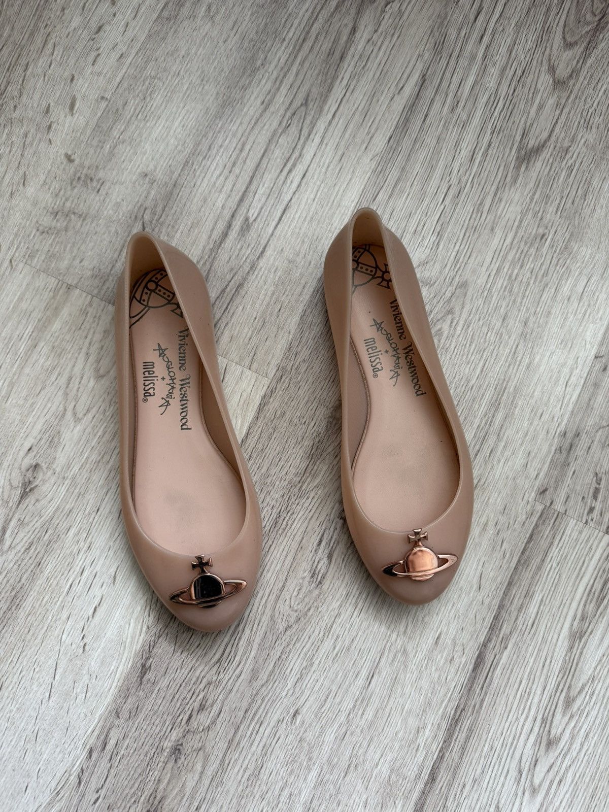 Melissa × Vivienne Westwood Vivienne Westwood Anglomania Melissa Ballet Flats Shoes Size US 6 / IT 36 - 1 Thumbnail