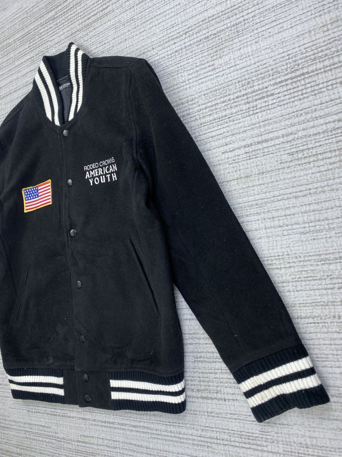 Disney × Japanese Brand × Vintage Vintage Rodeo Crowns American Youth x Disney Varsity Jacket Size US M / EU 48-50 / 2 - 4 Thumbnail