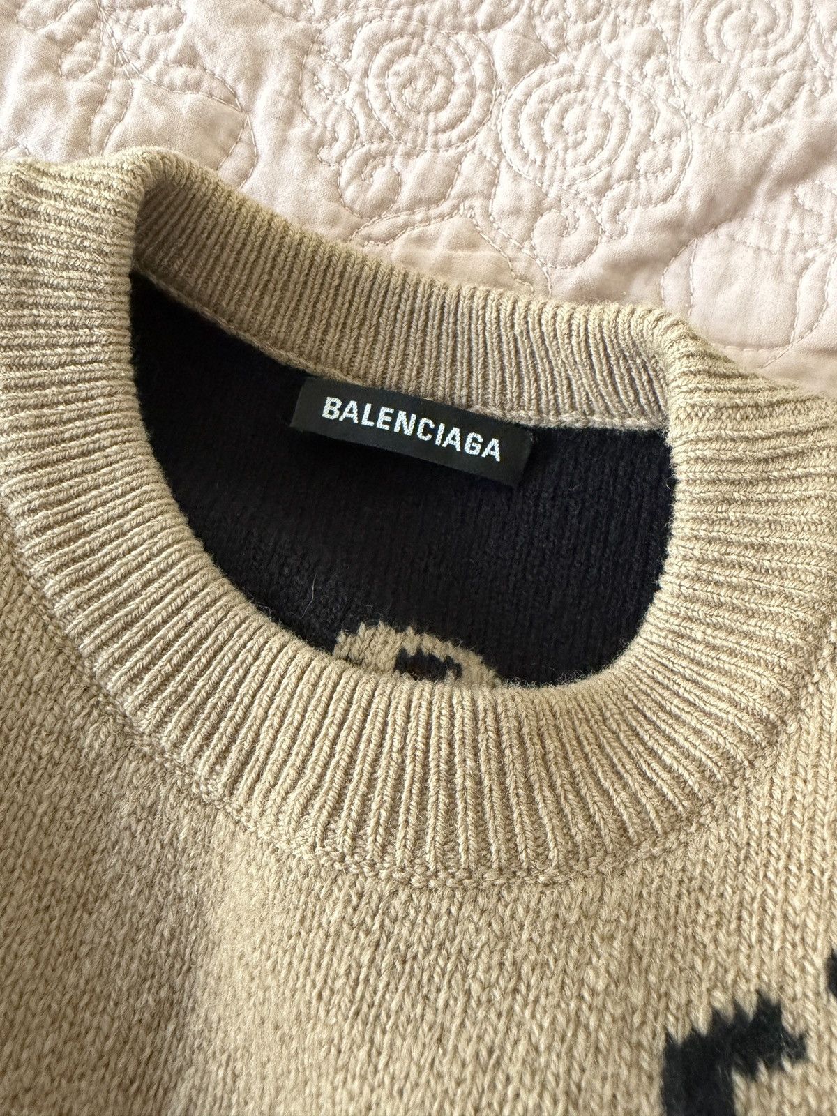 Balenciaga Balenciaga Wool Sweater Size US S / EU 44-46 / 1 - 4 Thumbnail
