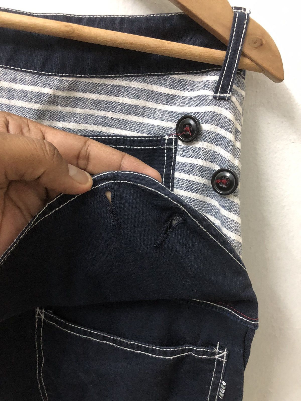 Japanese Brand × semanticdesign Semantic Design three-quarter shorts double layer backhit Size US 31 - 17 Thumbnail