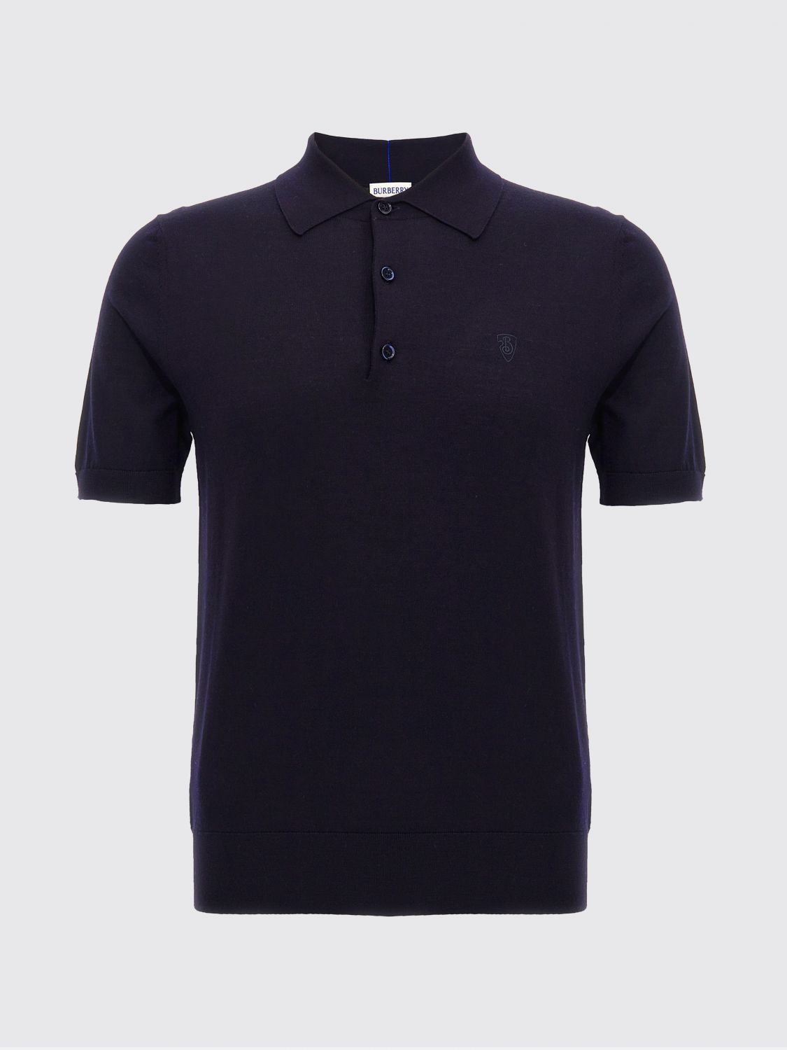 Burberry Burberry Polo Shirt Men Blue Size US S / EU 44-46 / 1 - 1 Thumbnail