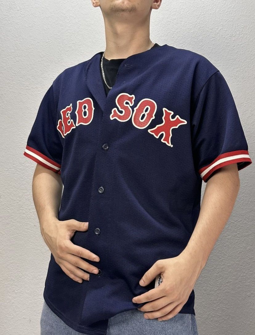 Vintage Majestik Vintage Boston Red Sox Ramirez 24 Red Jersey Tee Size US M / EU 48-50 / 2 - 1 Thumbnail