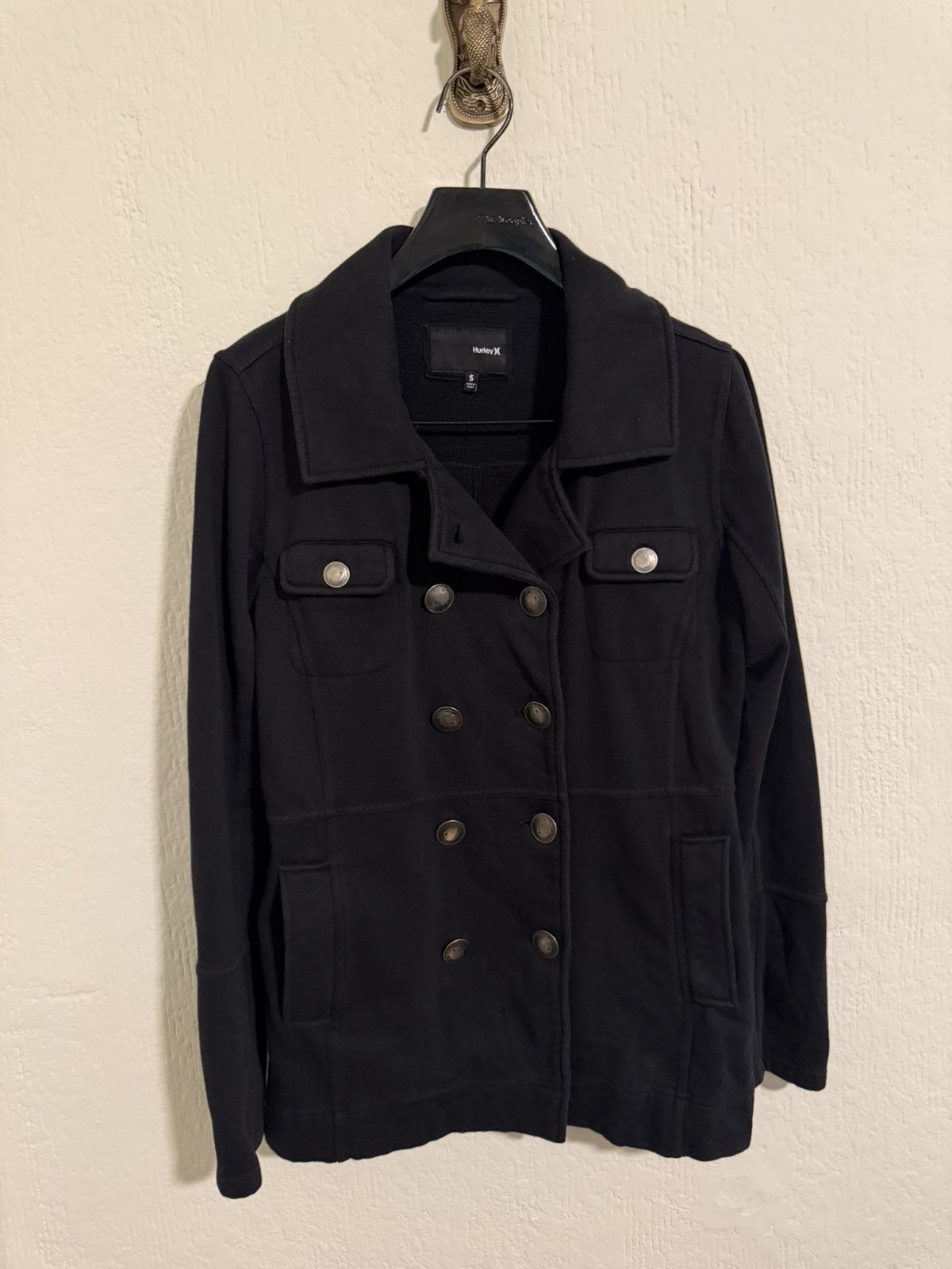 Vintage Y2K Avant Garde style Hurley double breasted napoleon jacket Size US S / EU 44-46 / 1 - 2 Thumbnail