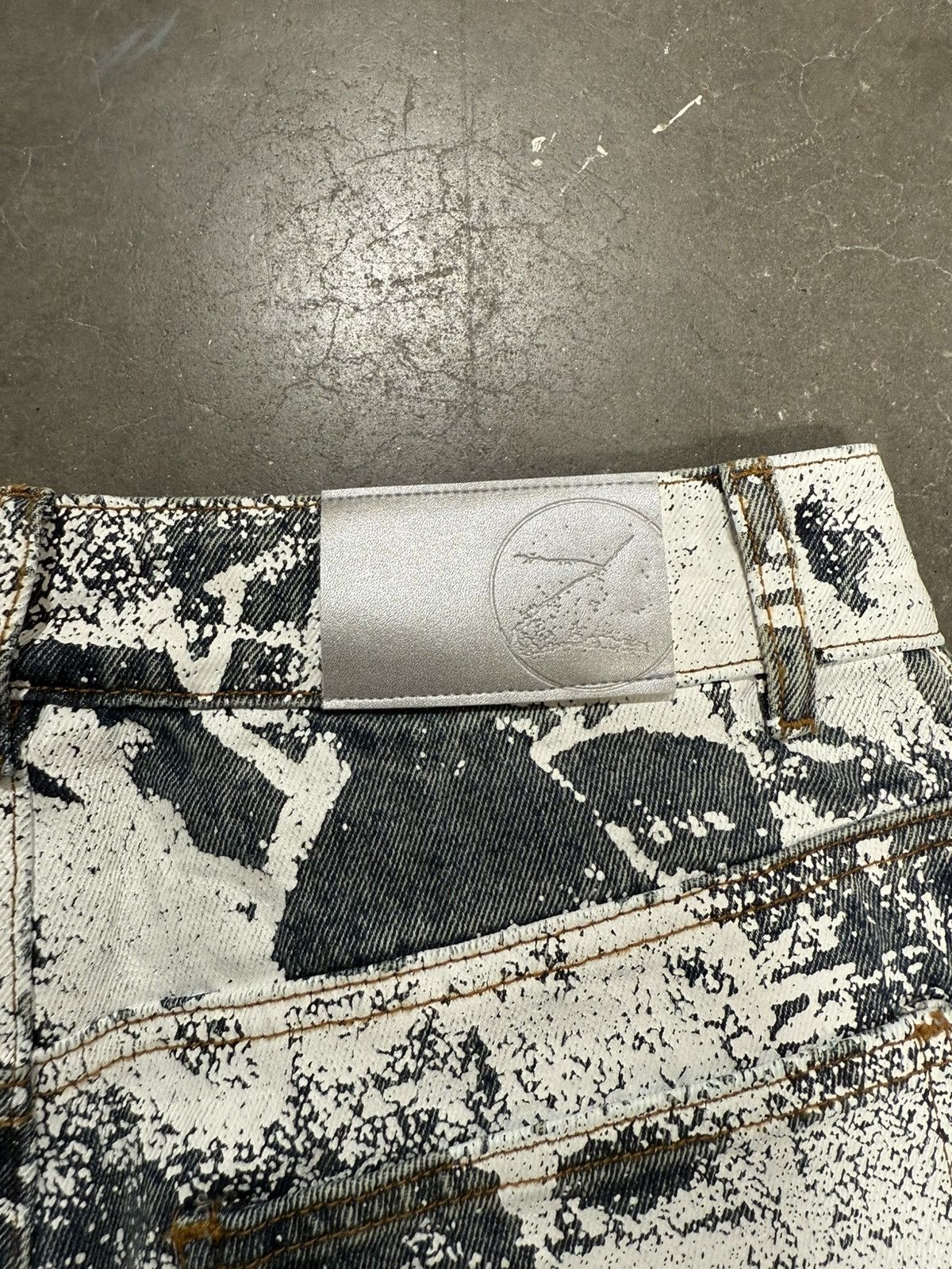 Other Fashon Garments Painted Denim Size US 30 / EU 46 - 3 Thumbnail