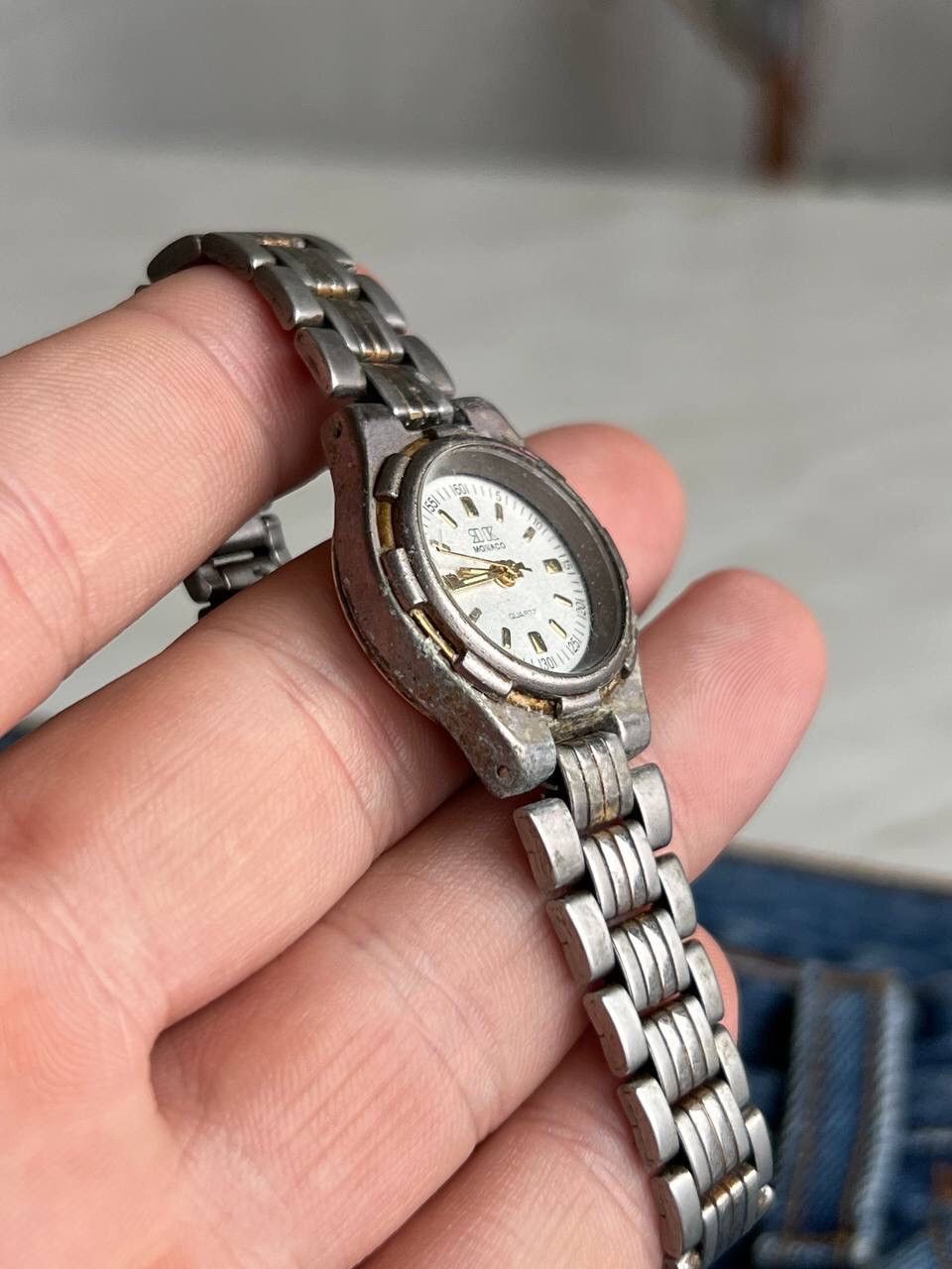 Japanese Brand × Vintage Vintage Monaco Japanese style futuristic Watch Size ONE SIZE - 5 Thumbnail