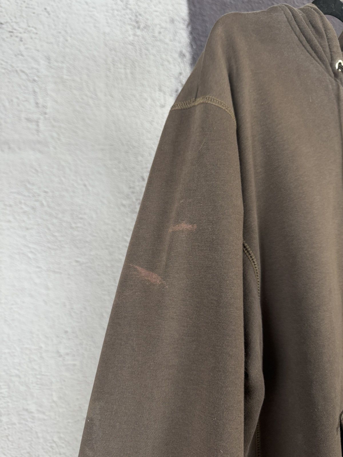 Nike Nike vintage Y2K brown faded hoodie swoosh drill Size US XL / EU 56 / 4 - 11 Thumbnail
