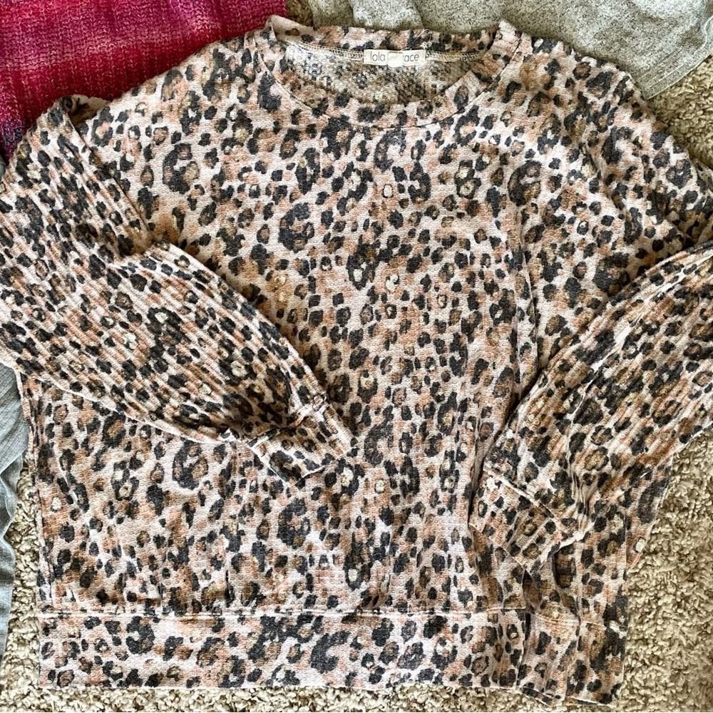 Designer Lot of 3X Sweater Tops Size 3XL / US 20-22 - 2 Thumbnail